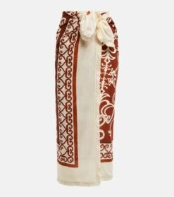 Pareo Orquídea Calados Aus Baumwolle