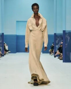 Max Mara Maxirock Aus Leinen -Odabashsa Geschaft P00790099 rw