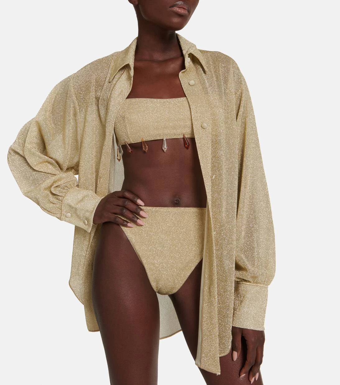 OSEREE Verzierter Bikini Lumière Sporty 6 OSEREE Verzierter Bikini Lumière Sporty – Bild 6