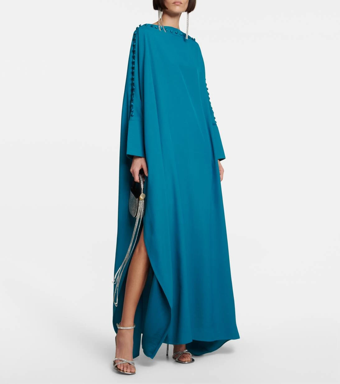 Robe Mila Aus Crêpe 2 Robe Mila Aus Crêpe – Bild 2