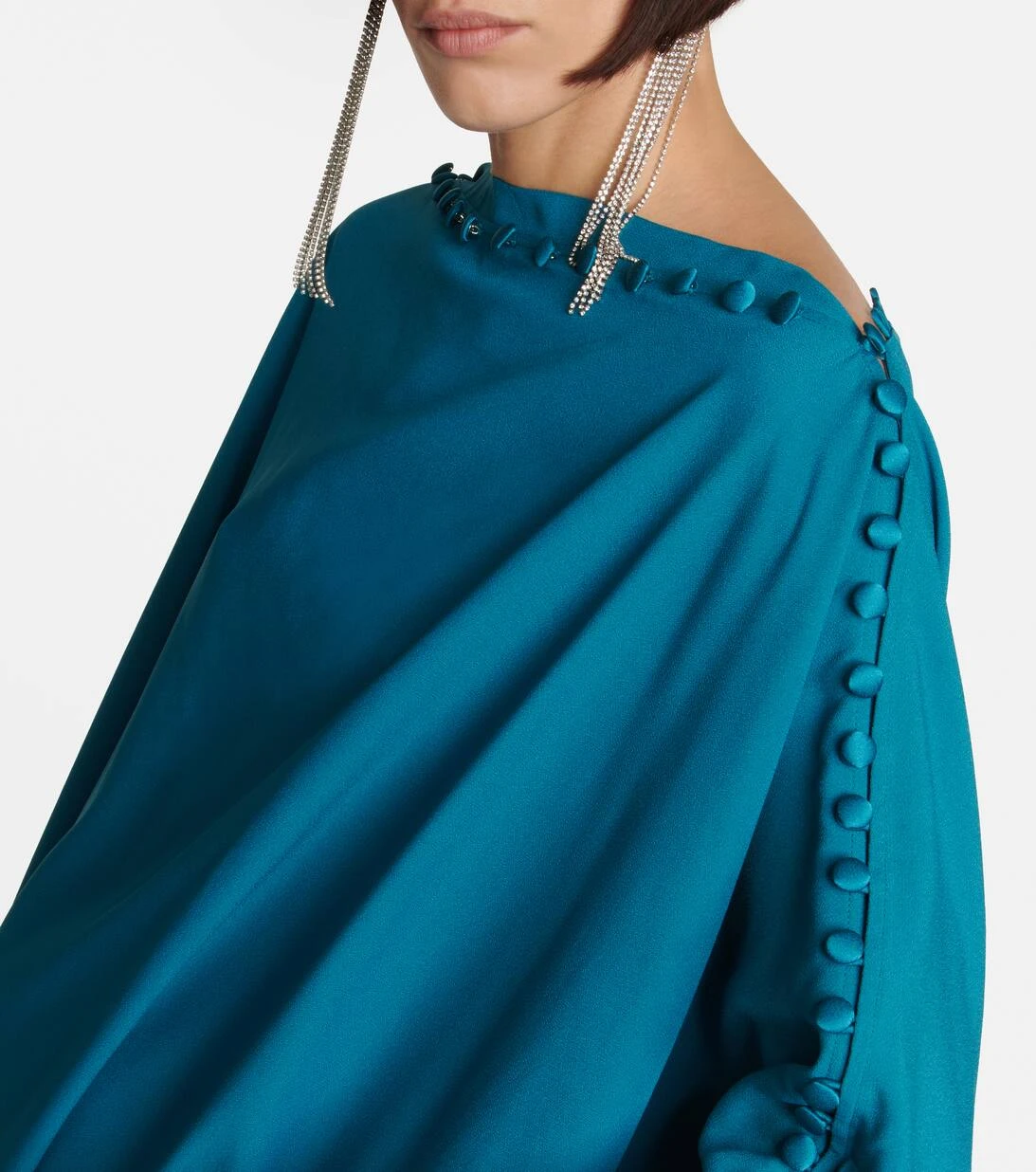 Robe Mila Aus Crêpe 4 Robe Mila Aus Crêpe – Bild 4