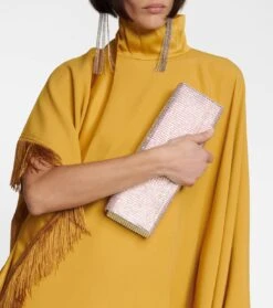 Kaftan Fringed California Aus Crêpe 9 Kaftan Fringed California Aus Crêpe -Odabashsa Geschaft P00792199 d1