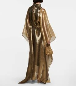 Robe Mirage Aus Lamé -Odabashsa Geschaft P00792206 b2