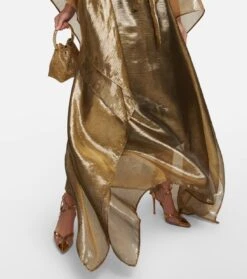 Robe Mirage Aus Lamé -Odabashsa Geschaft P00792206 d2