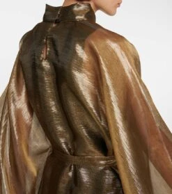 Robe Mirage Aus Lamé -Odabashsa Geschaft P00792206 d3