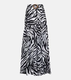 Bedruckter Maxirock Tina