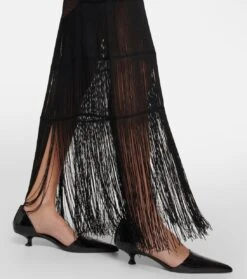 Maxirock Aus Häkelstrick -Odabashsa Geschaft P00795392 d2