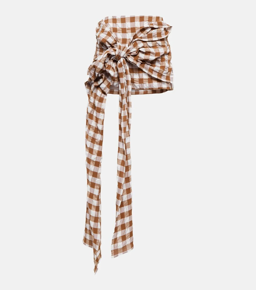 Acne Studios Minirock Aus Seersucker 1 Acne Studios Minirock Aus Seersucker