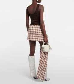 Acne Studios Minirock Aus Seersucker 7 Acne Studios Minirock Aus Seersucker -Odabashsa Geschaft P00795438 b2