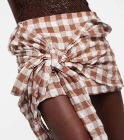 Acne Studios Minirock Aus Seersucker 8 Acne Studios Minirock Aus Seersucker -Odabashsa Geschaft P00795438 d1