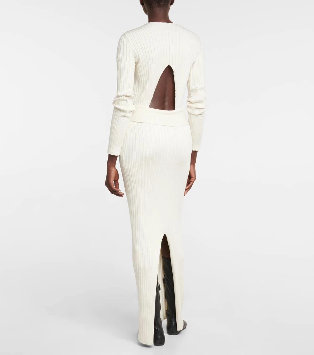 The Row Maxirock Moss Aus Seide 3 The Row Maxirock Moss Aus Seide – Bild 3