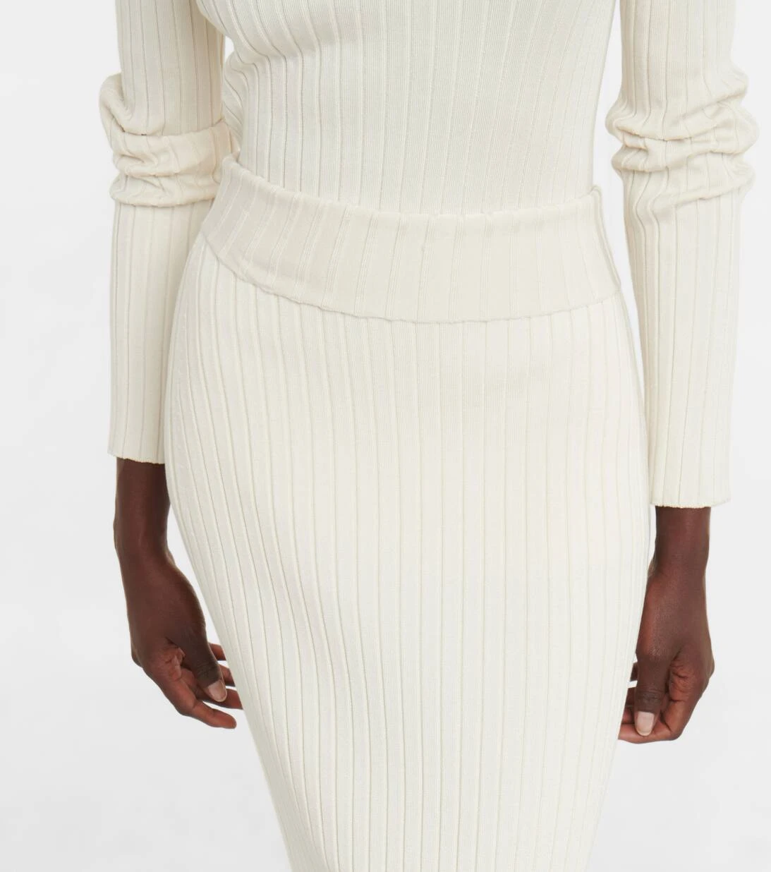 The Row Maxirock Moss Aus Seide 4 The Row Maxirock Moss Aus Seide – Bild 4