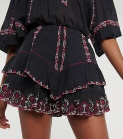 Shorts Jocadia Aus Baumwolle -Odabashsa Geschaft P00806322 d1